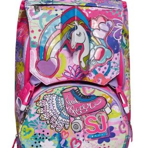 Zaino Seven Mix Swag Girl Sdoppiabile Viola Rosa