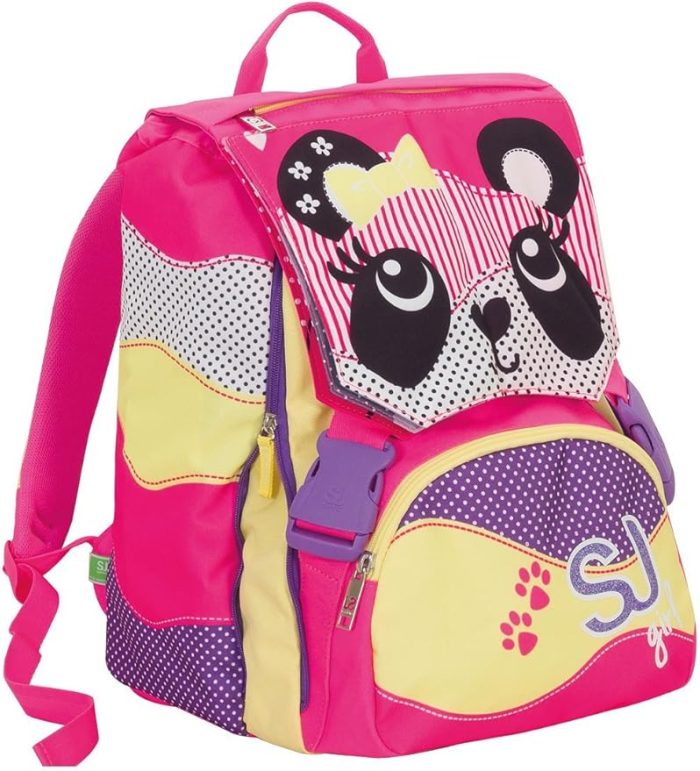 SEVEN ZAINO  SJ ANIMALI GIRL GIALLO
