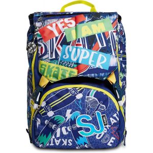 SEVEN ZAINO SCHOOLPACK GIRL FACCE DA SJ CUPCAKE