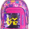 SEVEN ZAINO NEW ADVANCED SHINE HEART FUXIA VIOLA