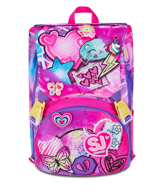 SEVEN SJ GANG ZAINO SDOPPIABILE BIG TINYPATCH GIRL