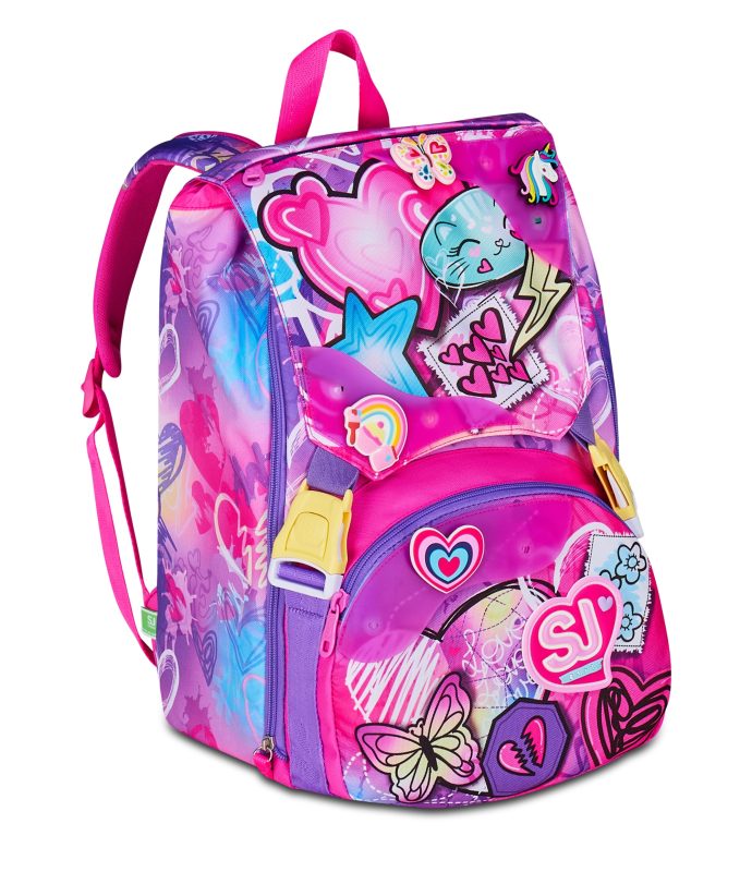 SEVEN SJ GANG ZAINO SDOPPIABILE BIG TINYPATCH GIRL