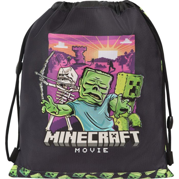 PANINI ZAINO SCUOLA ORG. MINECRAFT MOVIE
