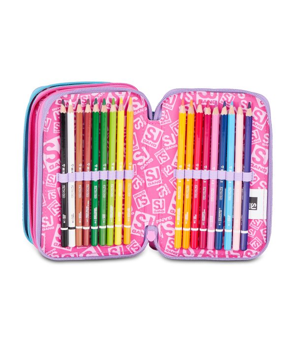 ASTUCCIO 3 ZIP SJ GANG GLOW LED UNICORN GIRL ASTUCCIO 3 ZIP SJ GANG GLOW LED UNICORN GIRL