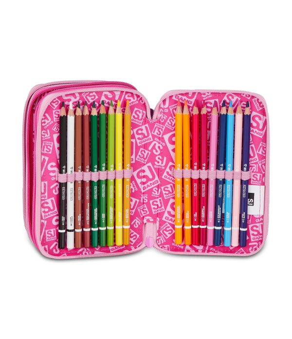 ASTUCCIO 3 ZIP SJ GANG HEART BUDDY GIRL
