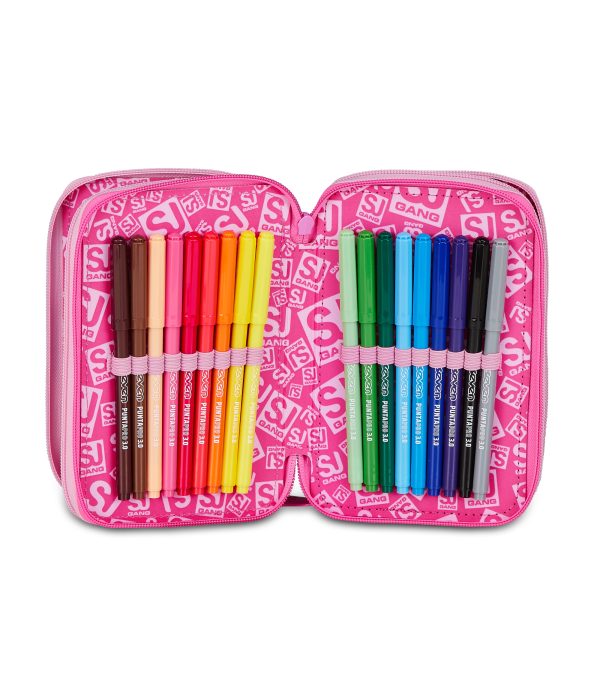 ASTUCCIO 3 ZIP SJ GANG HEART BUDDY GIRL