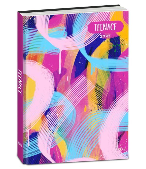 DIARIO STD 12M #R FLUO TEENACE