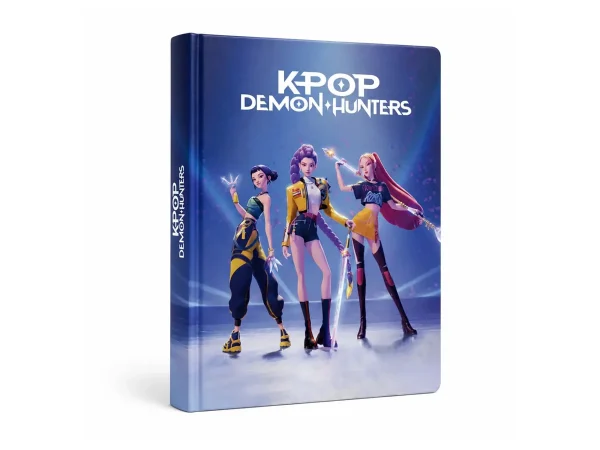 K-POP DEMON HUNTERS DIARIO STD EFFETTO 3D BLU