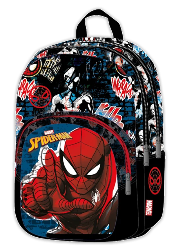 MARVEL SPIDERMAN ZAINO SCUOLA ESTENSIBILE