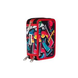 COLOURBOOK ASTUCCIO 3 ZIP URBAN STREET