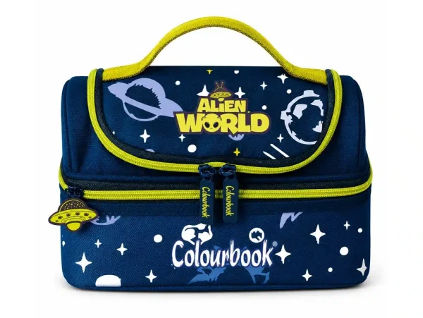 COLOURBOOK LUNCH BAG ALIEN WORLD