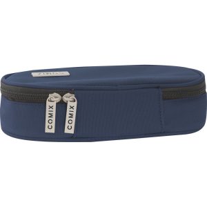 COMIX ASTUCCIO OVALE ORG. MONOCOLORE BLU