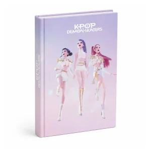 K-POP DEMON HUNTERS DIARIO STD EFFETTO 3D ROSA