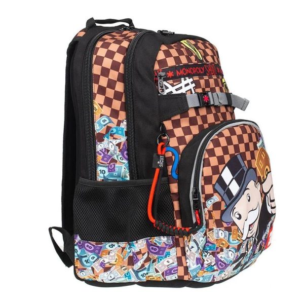 zaino-shout-monopoly (1) SHOUT MONOPOLY ZAINO SCUOLA HEAVY WEIGHTER CCLIP